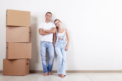 Office relocation team planning a Shoreditch business move