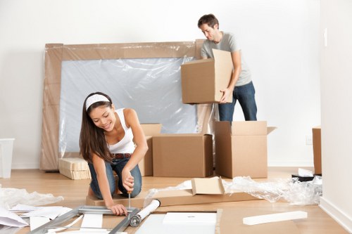 Quoted removal service for a busy Shoreditch property