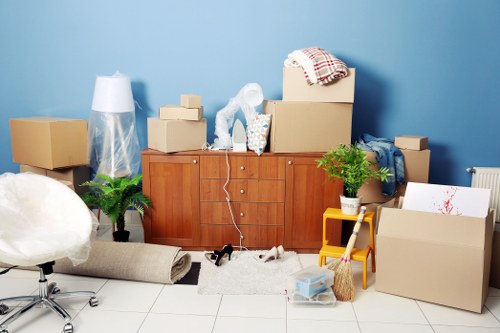 Final safety review for a professional removal van operation