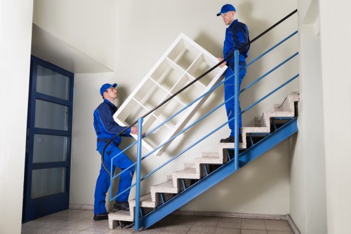 Payment and invoice terms for a removal van service