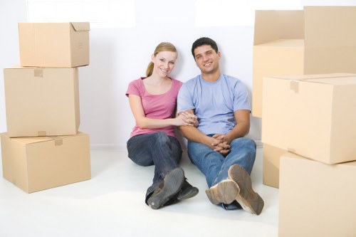 Same day removals team helping with a fast move in Shoreditch