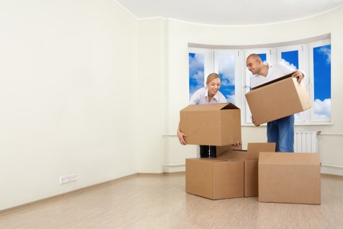 Local man and van team handling a Shoreditch move